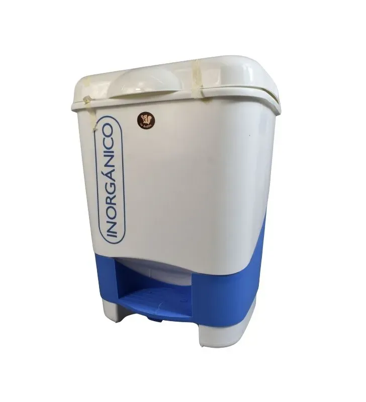 Cesto con Pedal 20L La Ardilla Inorgánico - Gestión de Residuos