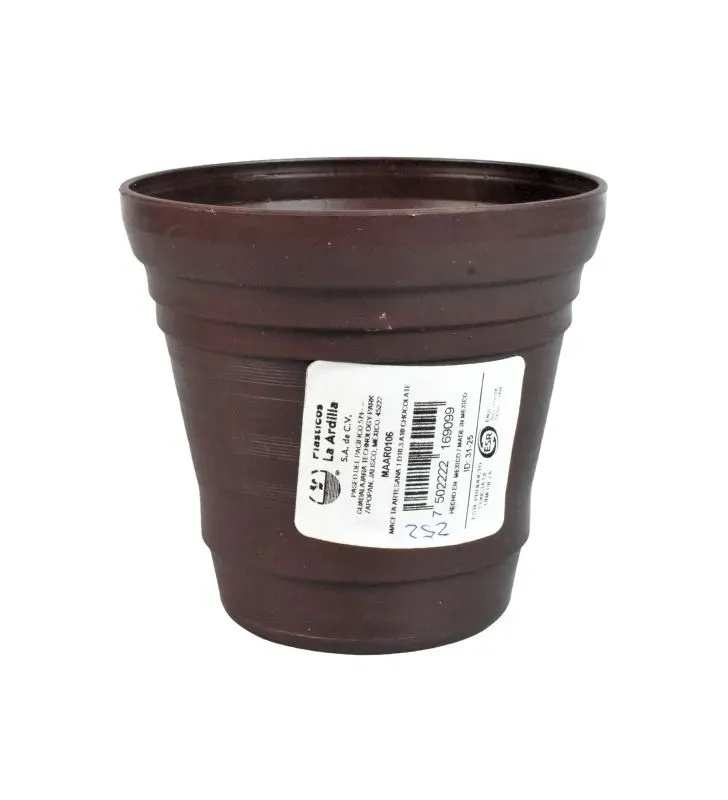Maceta Artesana No. 01 La Ardilla - Color Chocolate