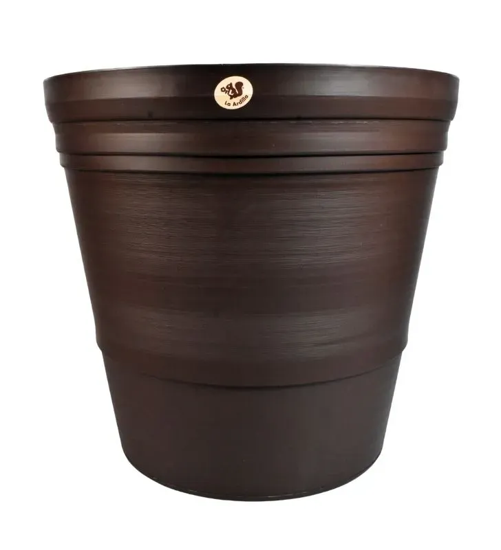 Maceta Artesana Jumbo La Ardilla - Color Chocolate para Árboles
