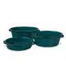 Juego de Bandejas Xitlali 3 pzas Verde Aqua
