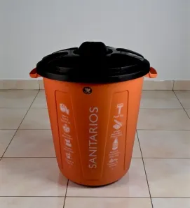 Practibote 55L La Ardilla Sanitario - Contenedor con Tapa