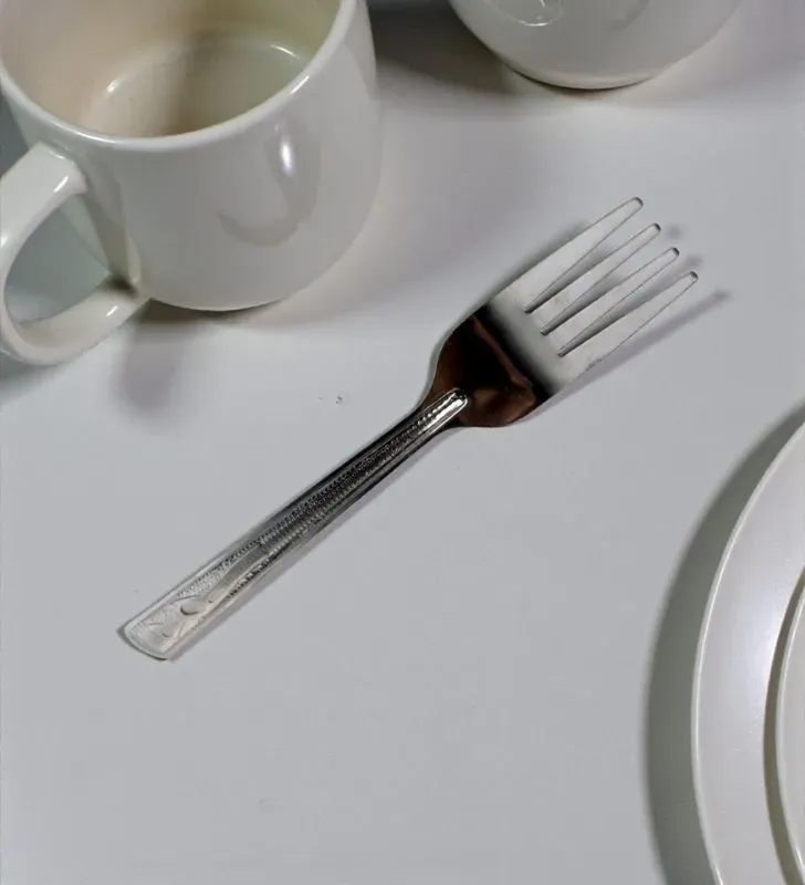 Tenedor de Mesa Alcatraz IMCOSA 46097 - Acero Inoxidable