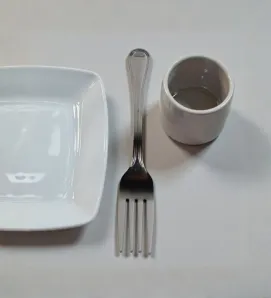 Tenedor de Ensalada New Ring IMCOSA 46147 - Acero Inoxidable