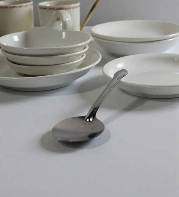 Cuchara Sopera Plum IMCOSA 87927 - Acero Inoxidable de Lujo