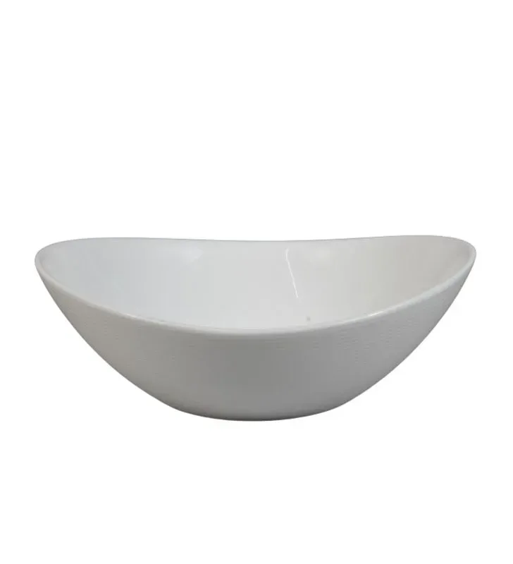 Lavafrutas 15 cm Florencia IMCOSA 82692 - Vidrio Opal Blanco