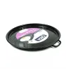 Comal Redondo 34 cm Negro Brillante