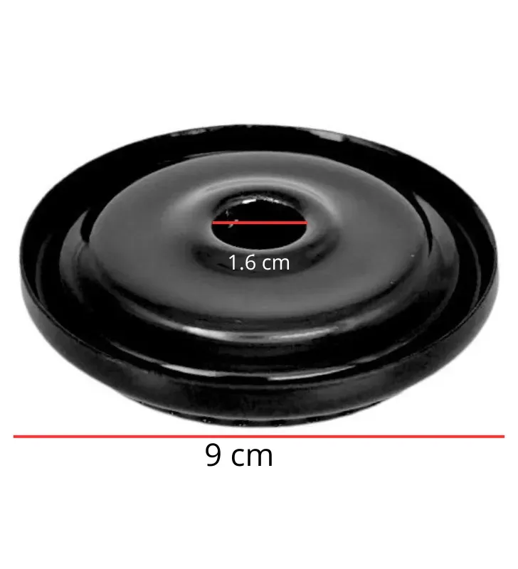 Cabeza Mediana Plana Fraga Porcelanizada Rosan FRES017