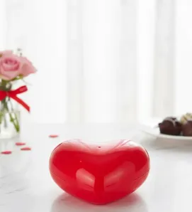 Caja de Plástico Corazón Valentino No. 3 450 ml – Plastiapán