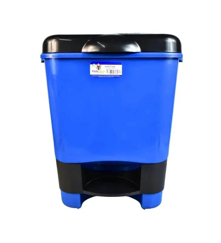 Contenedor 20 Litros con Pedal Plastic Trends C020P - Higiénico