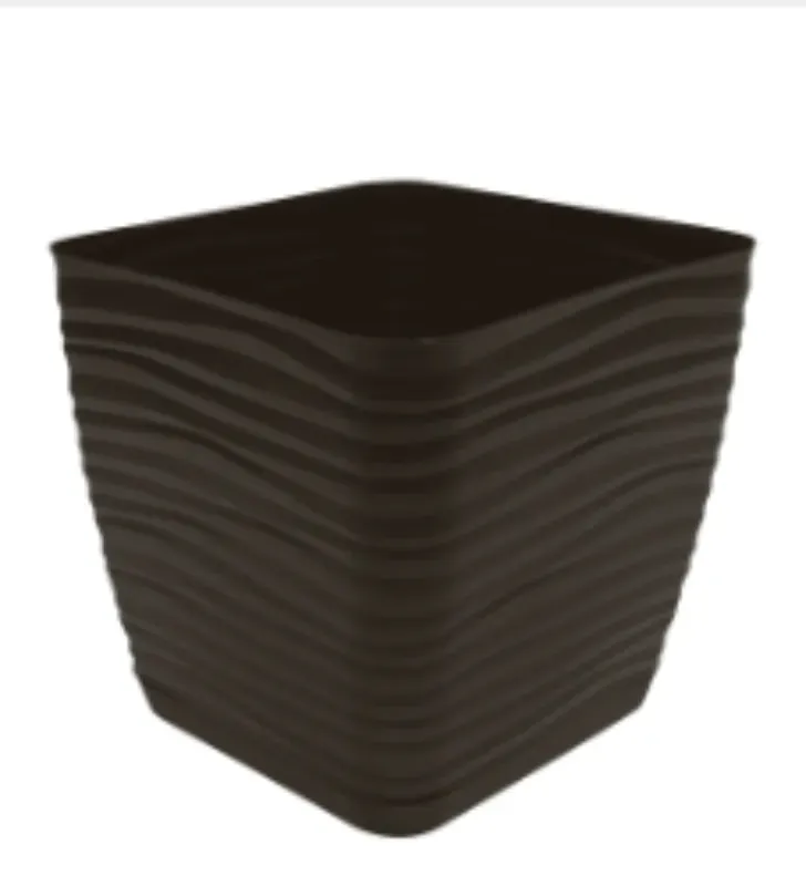 Maceta Sevilla No. 13 Cuadrada Plastic Trends JSC13 - Colores