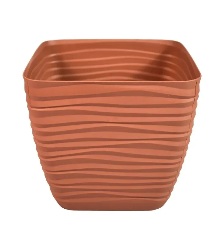 Maceta Sevilla No. 17 Cuadrada Plastic Trends JSC17 - 4 Colores