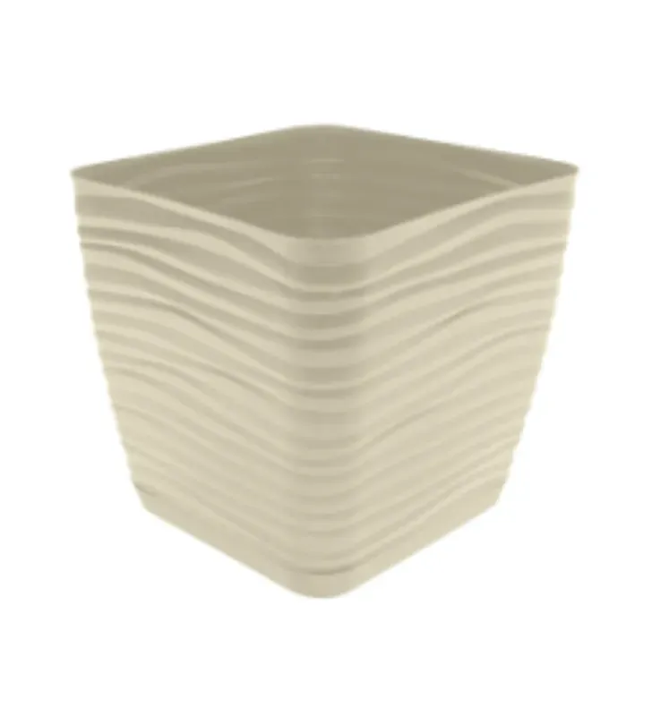 Maceta Sevilla No. 17 Cuadrada Plastic Trends JSC17 - 4 Colores