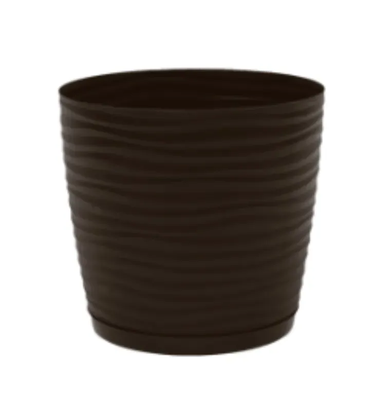 Maceta Sevilla No. 13 Redonda Plastic Trends JSR13 - Elegante