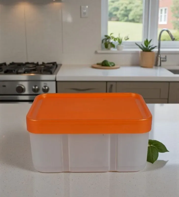 Caja Refrigerador 2L con Tapa Color PYMSA - Organizador Alimentos