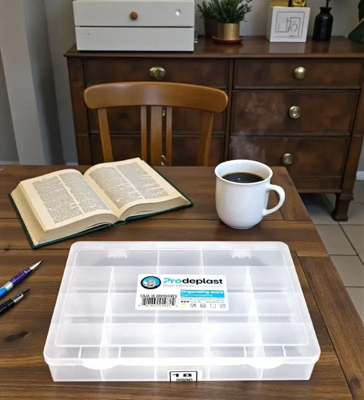 Caja Organizadora con 18 Divisiones Gonherrplast - Estuche Técnico