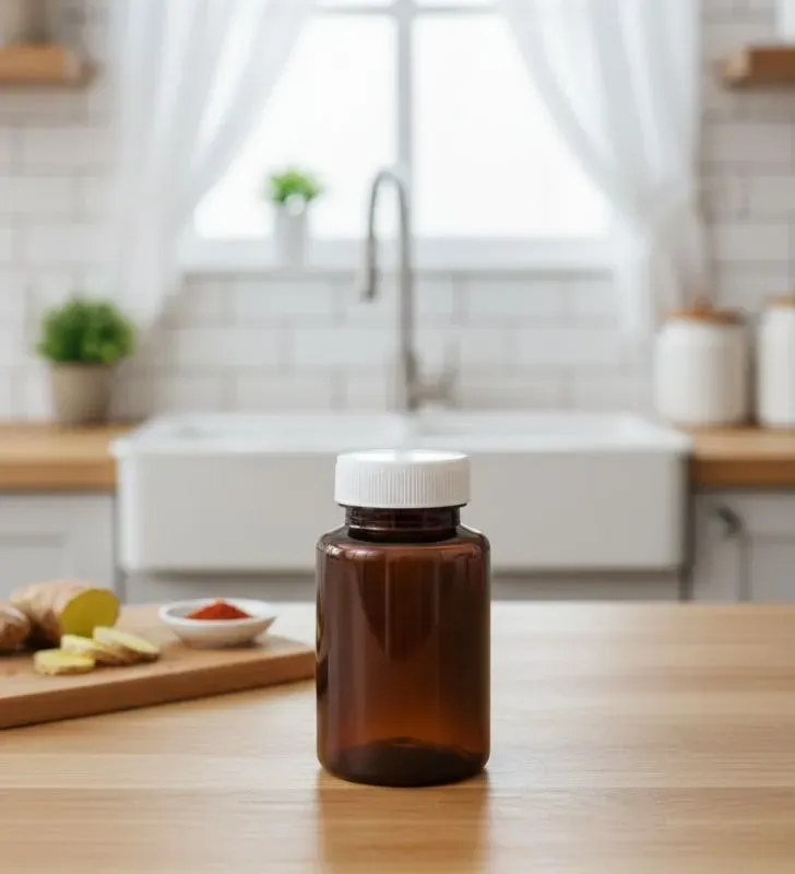 Frasco Pastillero 150 ml Ámbar Cajaplax - Protección UV