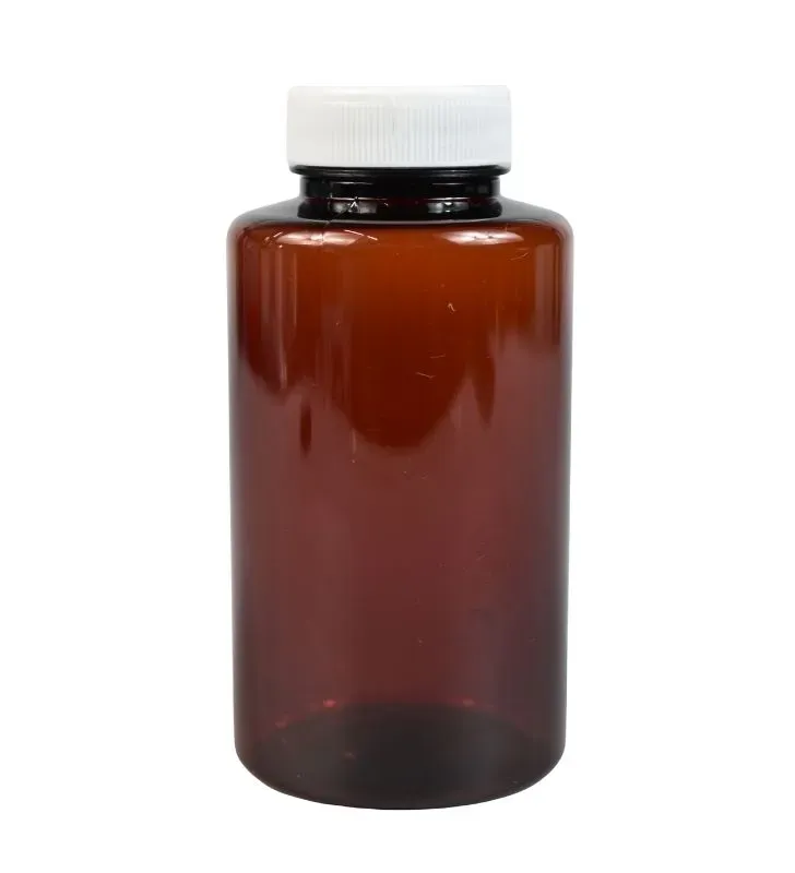 Frasco Pastillero 300 ml Ámbar Cajaplax - Tapa 38 mm