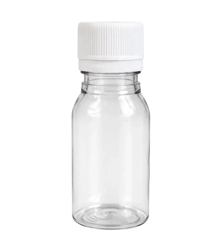 Botella 30 ml Cristal Cajaplax - Tapa Inviolable 24 mm