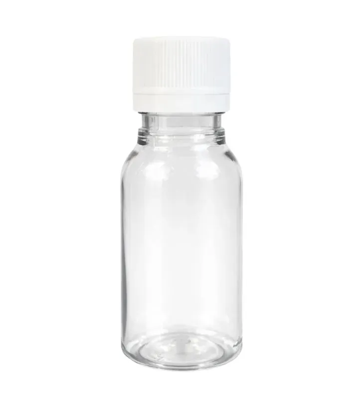 Botella 40 ml Cristal Cajaplax - Tapa Inviolable 24 mm