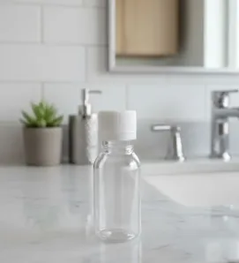 Botella 40 ml Cristal Cajaplax - Tapa Inviolable 24 mm