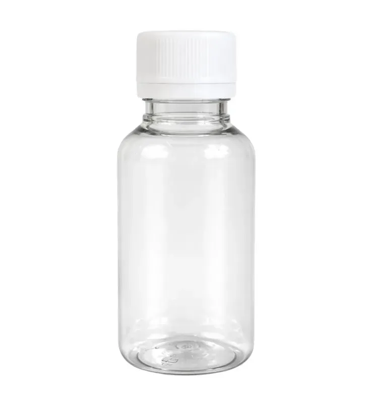 Botella 60 ml Cristal Cajaplax - Tapa Inviolable 24 mm