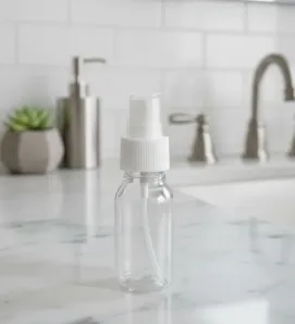 Botella 40 ml Cristal Cajaplax - Tapa Atomizadora (Spray)