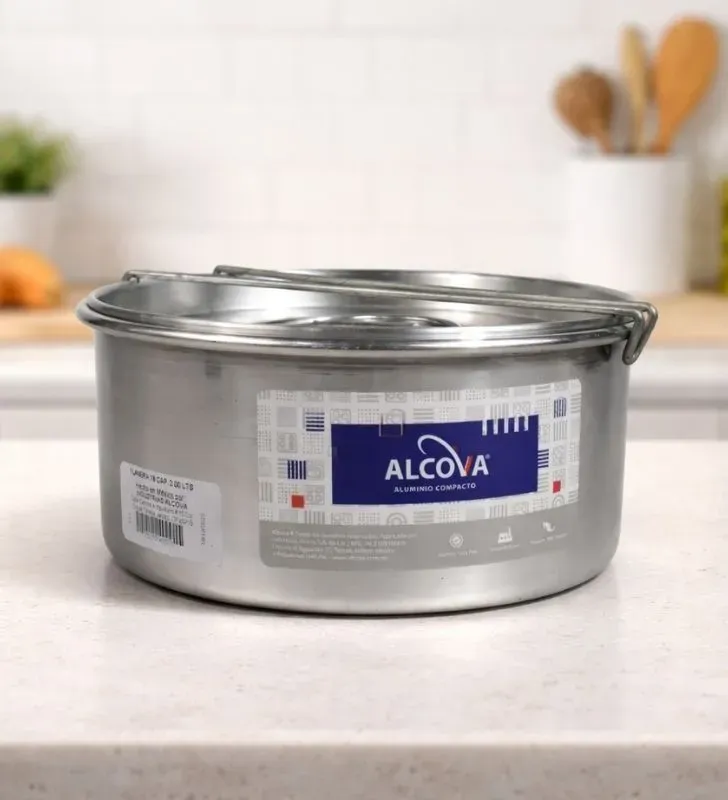 Flanera No. 18 Alcova - Aluminio Reforzado con Broche Remachado