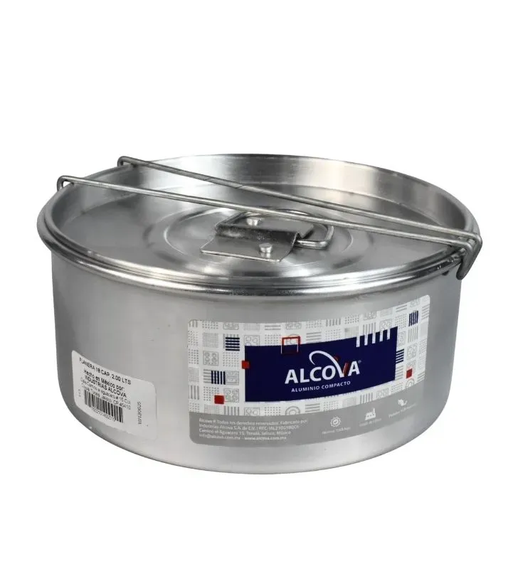 Flanera No. 18 Alcova - Aluminio Reforzado con Broche Remachado