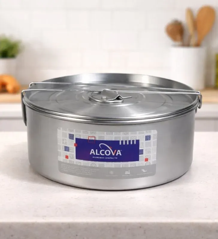 Flanera No. 24 Alcova 3.5L - Aluminio con Cierre de Seguridad