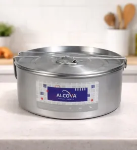 Flanera No. 24 Alcova 3.5L - Aluminio con Cierre de Seguridad