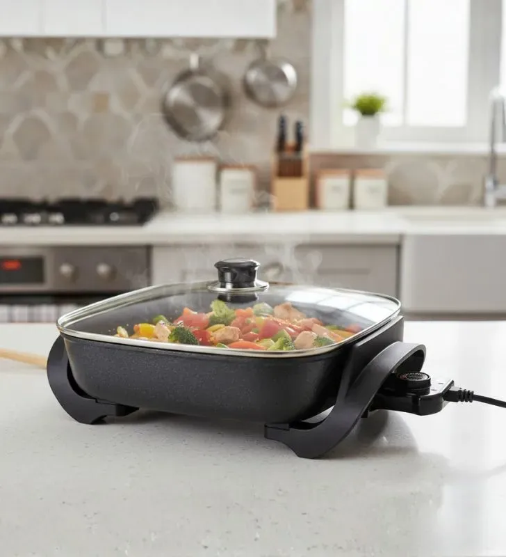 Sartén Eléctrico Taurus Odiseo 2.5L - 1500W Antiadherente