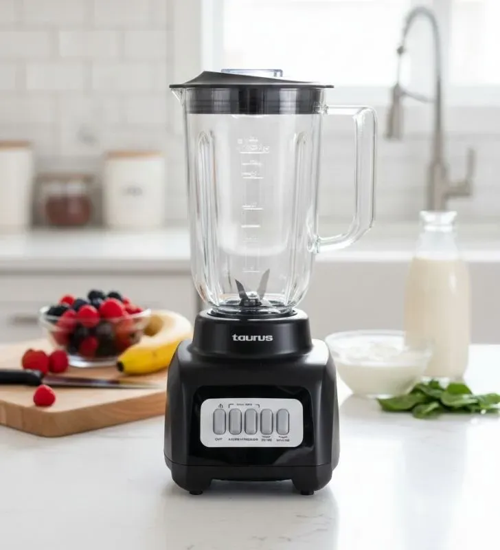 Licuadora Taurus Haley 500W - 1.65L con Sistema Easy Fit