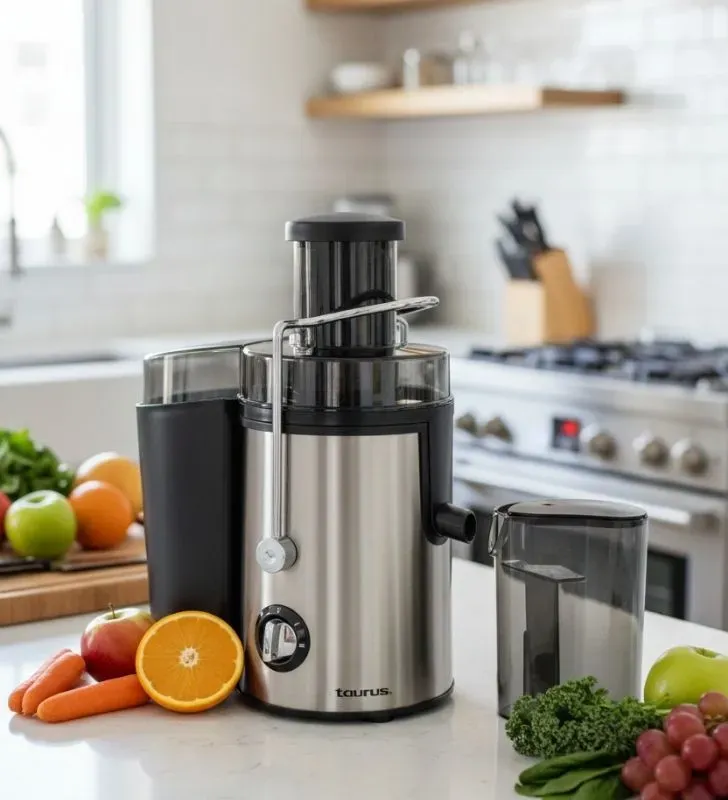 Extractor de Jugos Taurus Liquafruit 2000 - Boca Extra Ancha