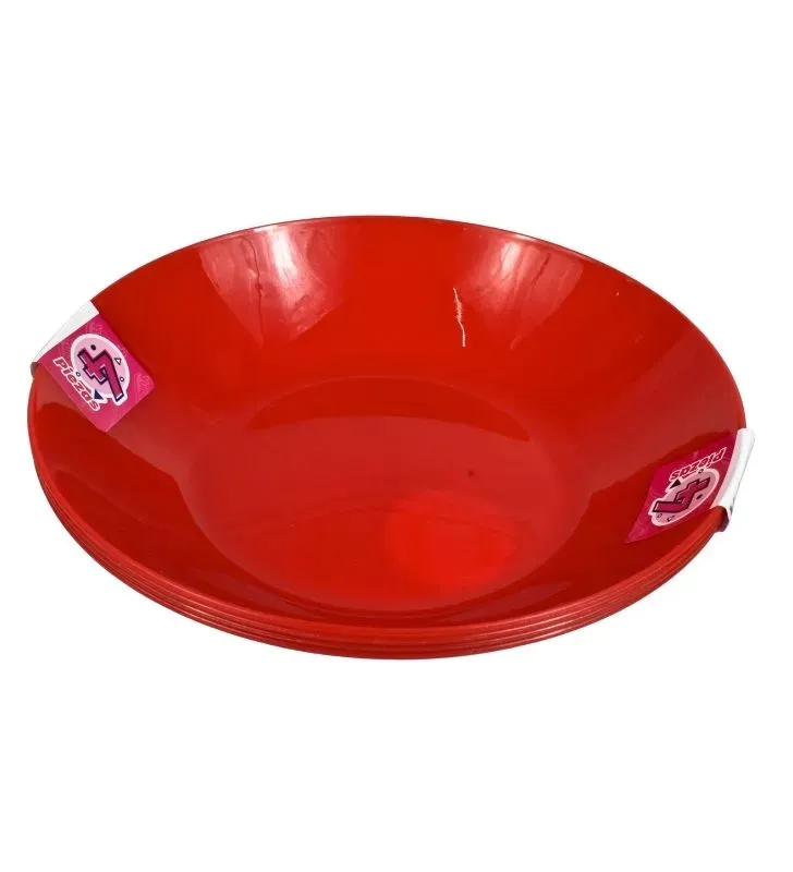 Juego de 4 Platos Yuliana TX-006 - Plástico
