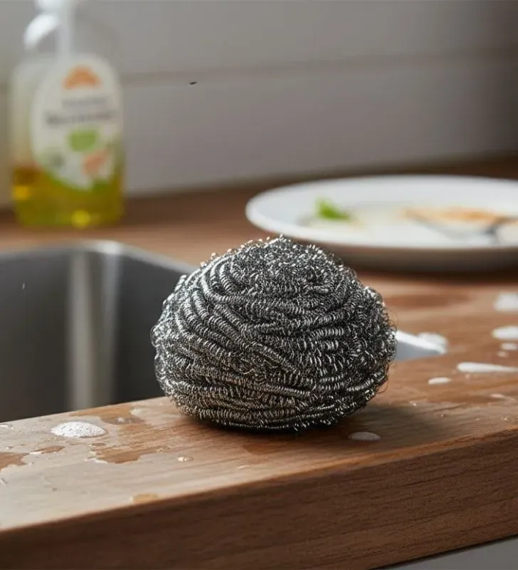 Fibra Inoxidable La Fregona F-35 - Limpieza Pesada Yuliana