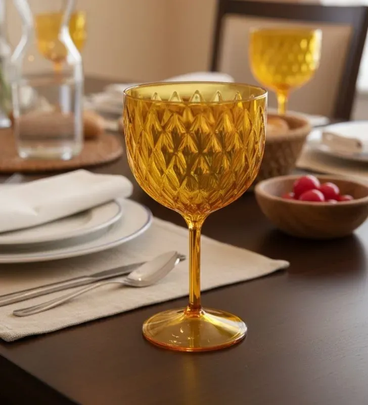 Copa para Agua Natural MX-486 Yuliana - Plástico Resistente