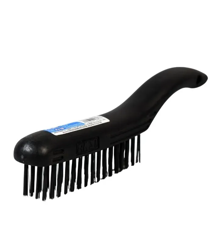 Cepillo de Alambre AKSI 4x16 con Mango - Acero Alto Carbono