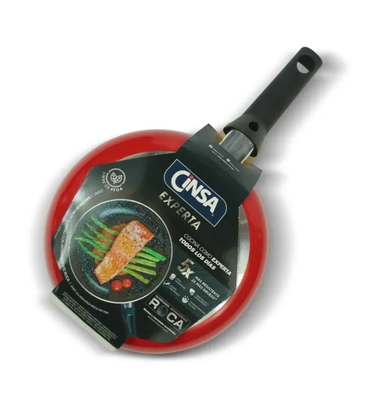 Sartén Cinsa Experta 20 cm – Aluminio 2.4 mm con Antiadherente ROCA
