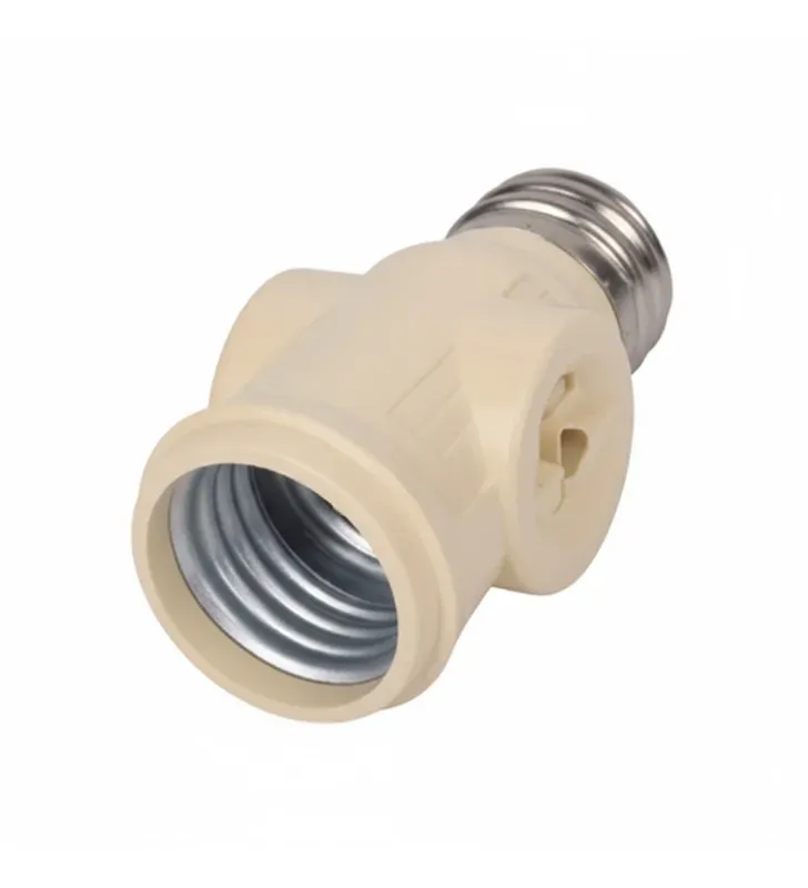 Portalámpara con Ladrón AKSI 117522 - Marfil 5.2A