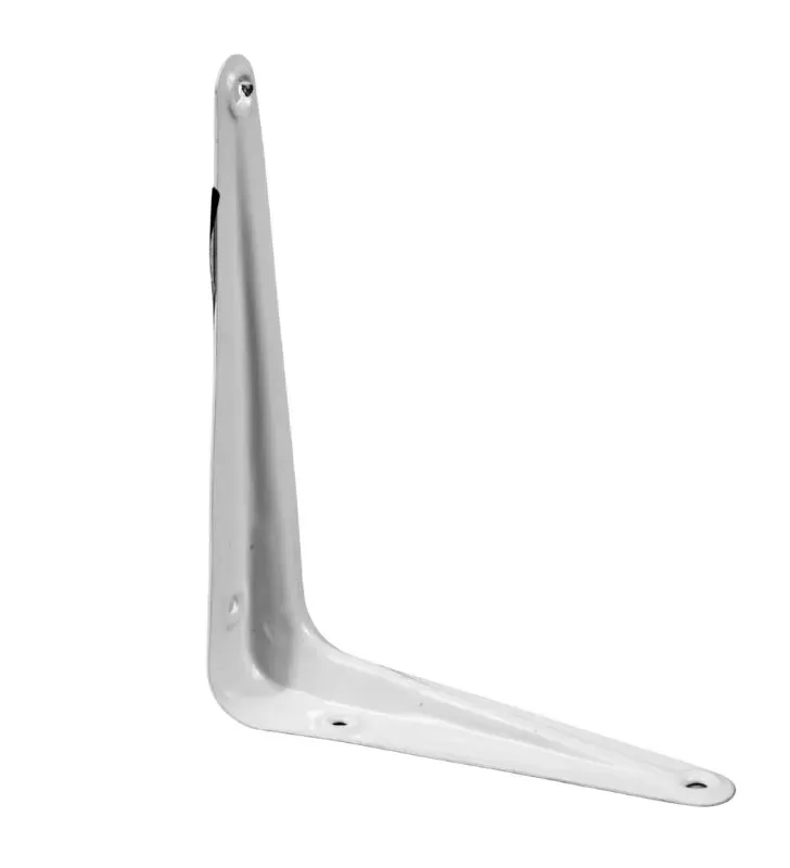 Ménsula Blanca AKSI 4x5" 305501 - Soporte de Acero para Repisas