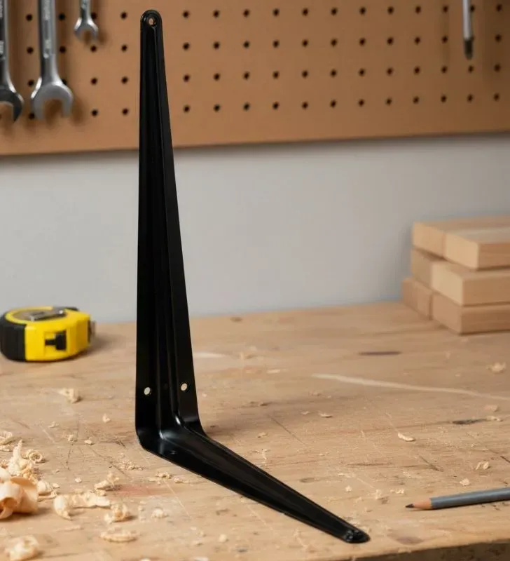 Ménsula Negra AKSI 8x10" 305534 - Resistencia Industrial