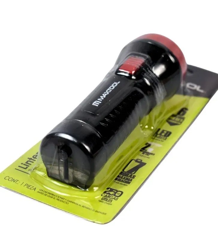 Linterna LED Recargable Maxtool 0.5W 305215 - 7 Horas de Luz