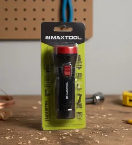 Linterna LED Recargable Maxtool 0.5W 305215 - 7 Horas de Luz