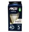 Foco LED AKSI 5W Luz Blanca 6500K 120021 - Ahorro del 85%