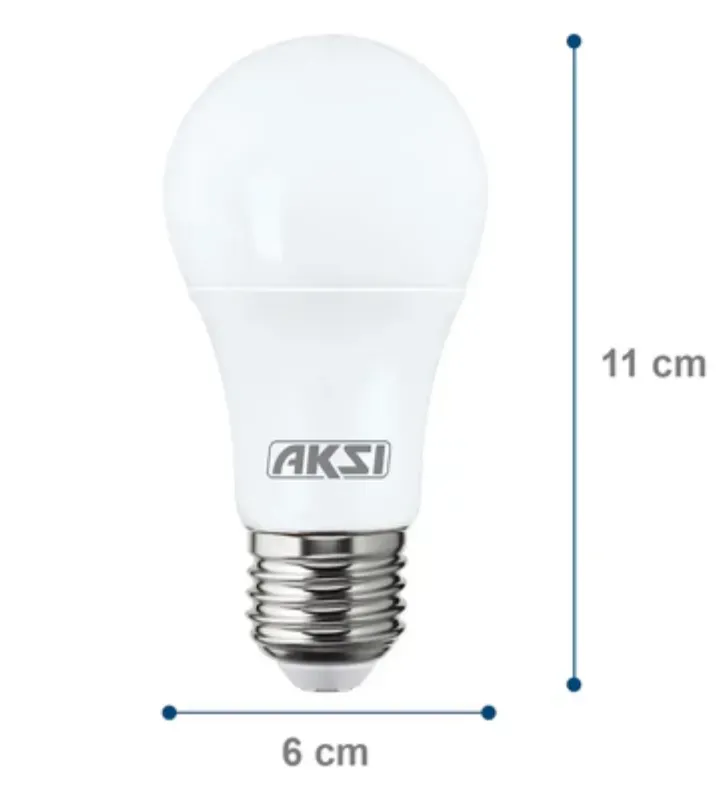 Foco LED AKSI 9W Luz Cálida 2700K 120075 - Confort y Estilo