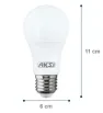Foco LED AKSI 9W Luz Cálida 2700K 120075 - Confort y Estilo