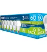 Pack 6 Focos LED AKSI 9W ECO Luz Blanca - Ahorro Máximo