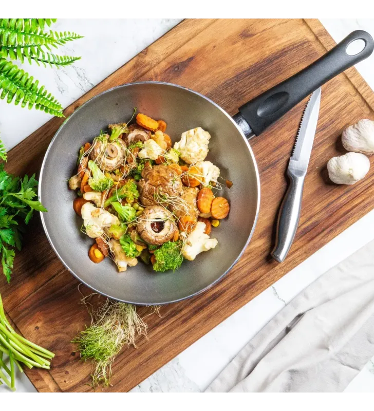 Wok Balance 26 cm Cinsa – 2.2 L, Anti‑adherente Cerámico