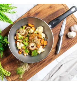 Wok Balance 26 cm Cinsa – 2.2 L, Anti‑adherente Cerámico