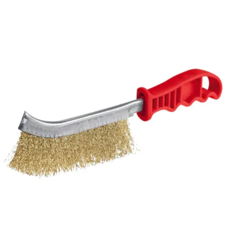 Cepillo Curvo de Alambre Ondulado AKSI 109808 - Limpieza Profesional